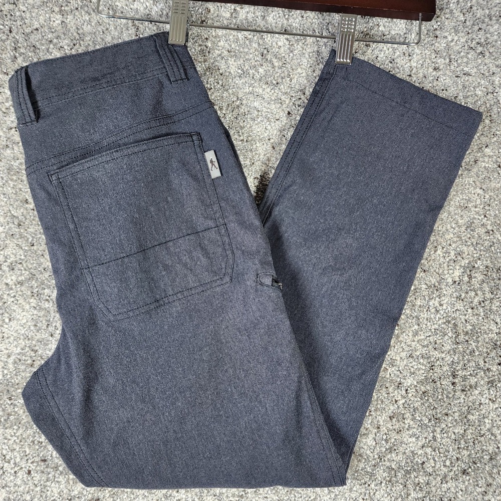 Royal Robbins Alpine Road Pants Mens 30/32 Charcoal Stretch Hiking NWOT